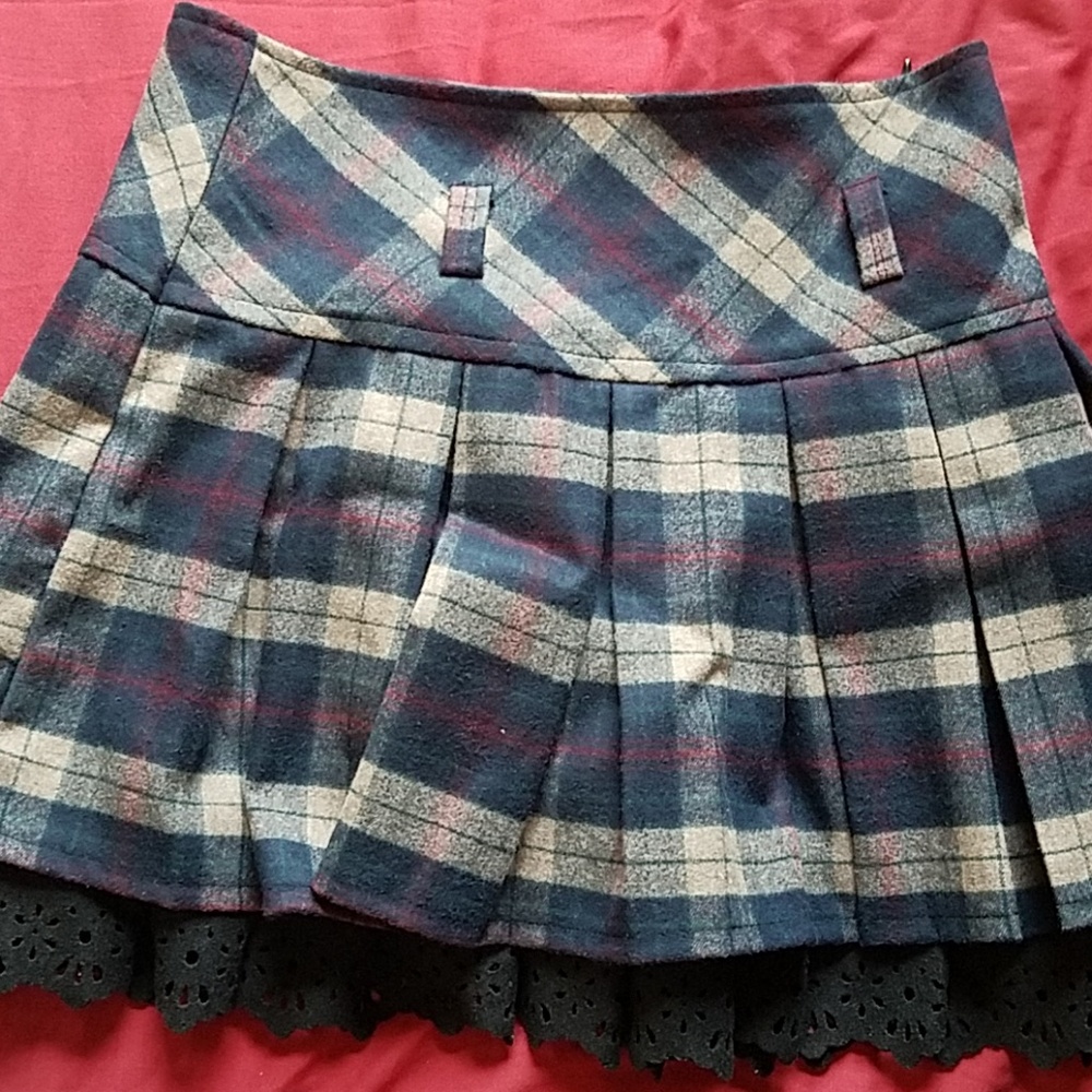 Plaid skirt